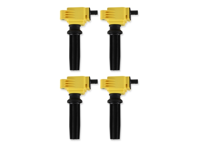 ACCEL SUPERCOIL Ignition Coils, Yellow (2012-2017 FORD 2.0L & 2.3L EcoBoost)