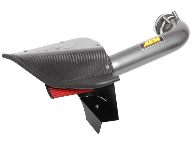 AEM Cold Air Intake System [DRYFLOW], Gunmetal Gray (2015-2018 Lexus RC F)