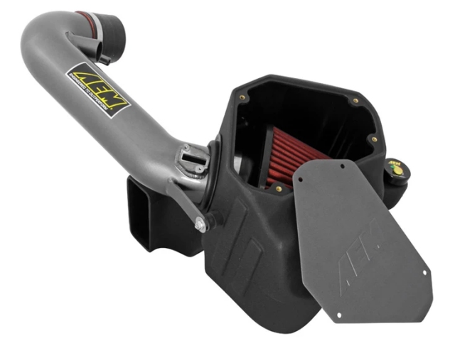 AEM Cold Air Intake System [DRYFLOW], Gunmetal Gray (2011-2014 Ford Mustang GT) - Click Image to Close