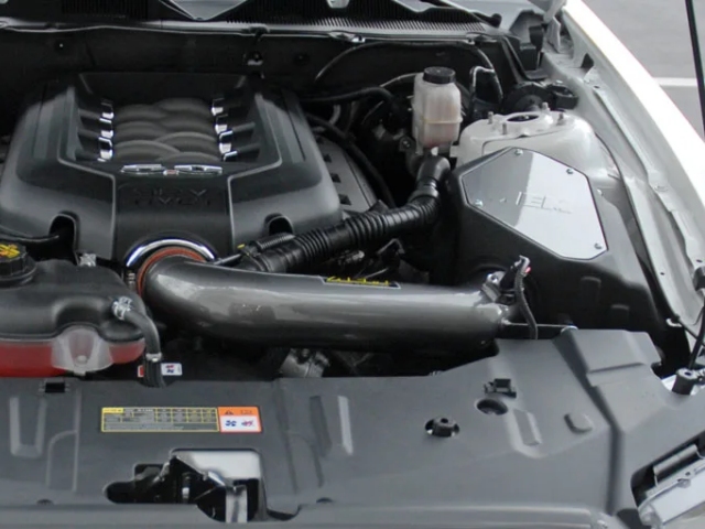 AEM Cold Air Intake System [DRYFLOW], Gunmetal Gray (2011-2014 Ford Mustang GT)