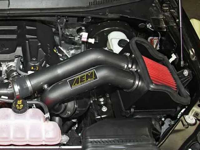 AEM Cold Air Intake System [DRYFLOW], Gunmetal Gray (2015-2015 F-150 3.5L EcoBoost)