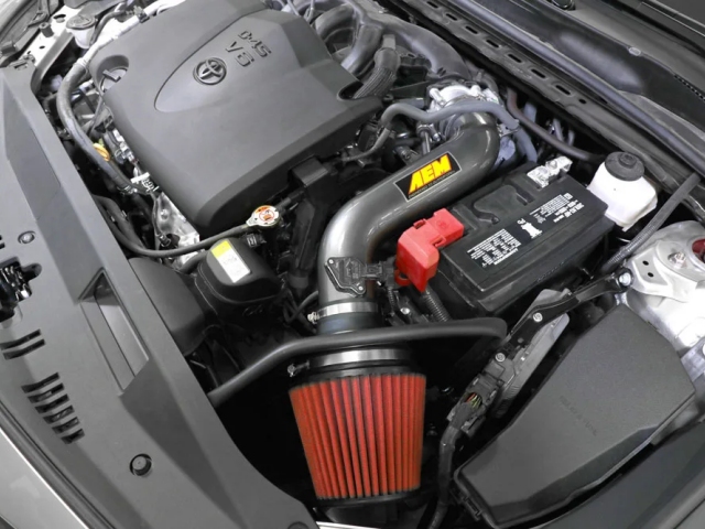 AEM Cold Air Intake System [DRYFLOW], Gunmetal Gray (2020-2023 Toyota Camry & 2019-2023 Lexus ES 350 3.5L V6)