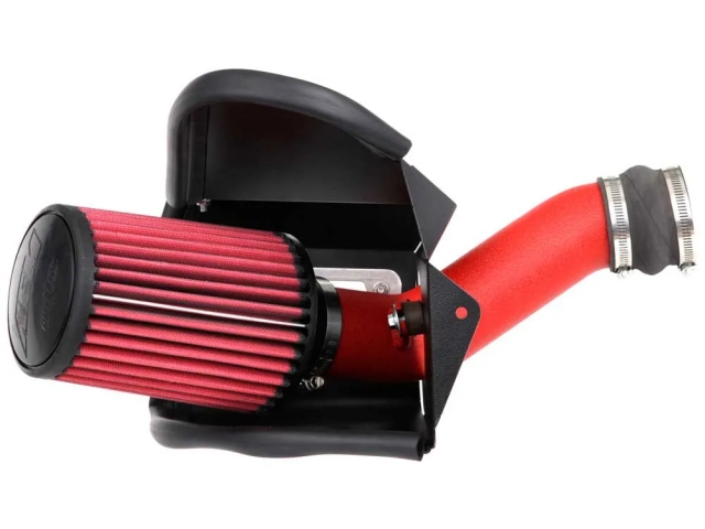 AEM Cold Air Intake System [DRYFLOW], Wrinkle Red (2019-2021 Subaru WRX STi)