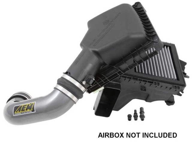 AEM Cold Air Intake System [DRYFLOW], Gunmetal Gray (2011-2014 Ford Mustang GT)