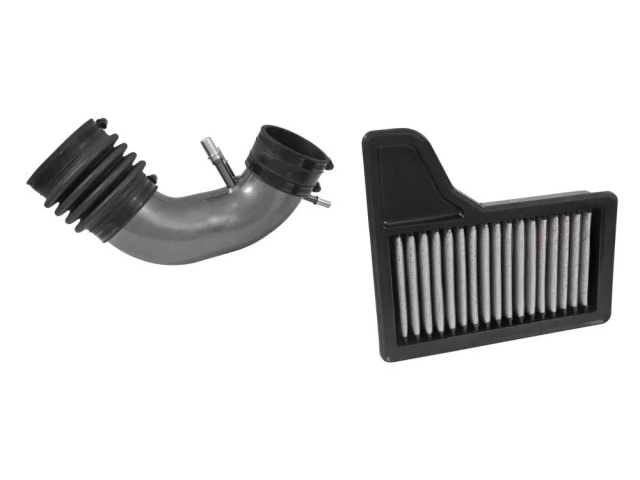 AEM Cold Air Intake System [DRYFLOW], Gunmetal Gray (2015-2017 Ford Mustang GT) - Click Image to Close