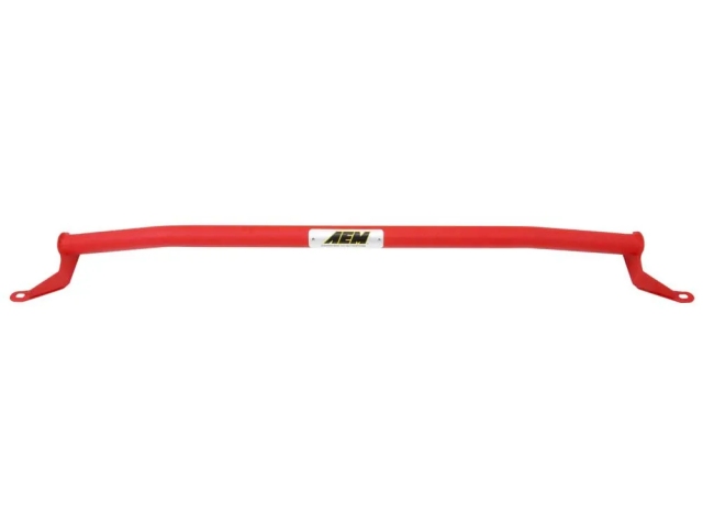 AEM Strut Bar, Textured Red (2015-2021 Subaru WRX & WRX STi)