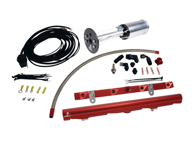 AEROMOTIVE STEALTH Late Model In-Tank Pump & Wiring Kit w/ LS2 Fuel Rails, A1000 (2003-2013 Corvette) - Click Image to Close