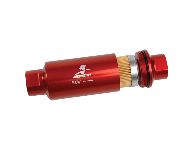 Aeromotive 10 Micron, ORB-10 Red Fuel Filter