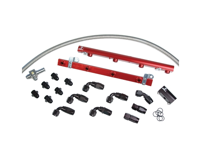 Aeromotive Fuel Rail System, Returnless (1998-1/2-2004 Mustang 4.6L SOHC) - Click Image to Close