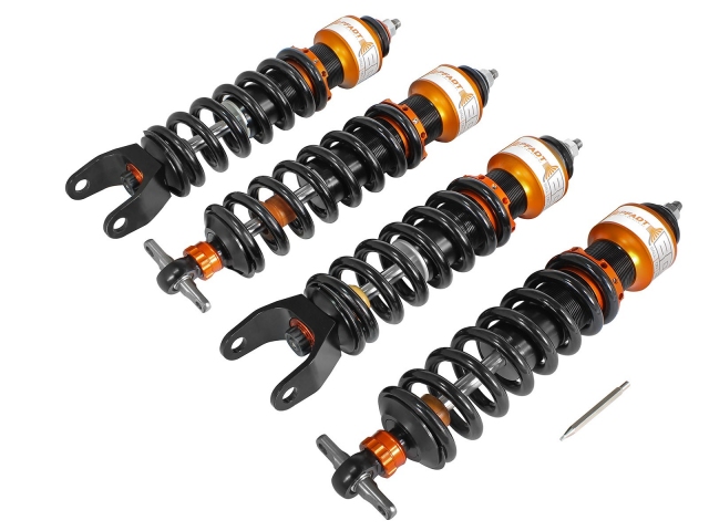 AFE CONTROL PFADT SERIES Featherlight Single Adjustable Drag Racing Coilovers (1997-2013 Corvette & Z06)