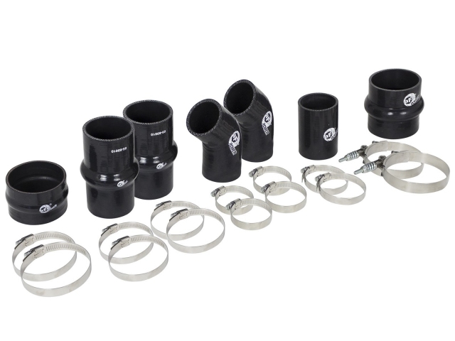 aFe POWER BladeRunner Intercooler Couplings & Clamps Kit (2011-2014 F-150 3.5L EcoBoost) - Click Image to Close