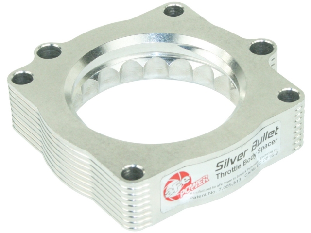 aFe POWER Silver Bullet Throttle Body Spacer - Click Image to Close