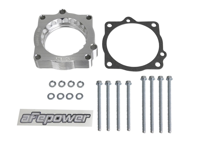 aFe POWER Silver Bullet Throttle Body Spacer (2009-2019 RAM 1500 5.7L HEMI) - Click Image to Close