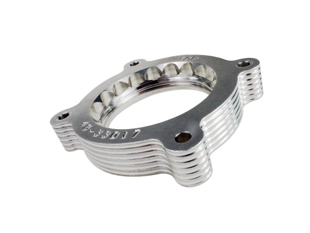 aFe POWER Silver Bullet Throttle Body Spacer (2011-2016 F-150 3.5L EcoBoost) - Click Image to Close