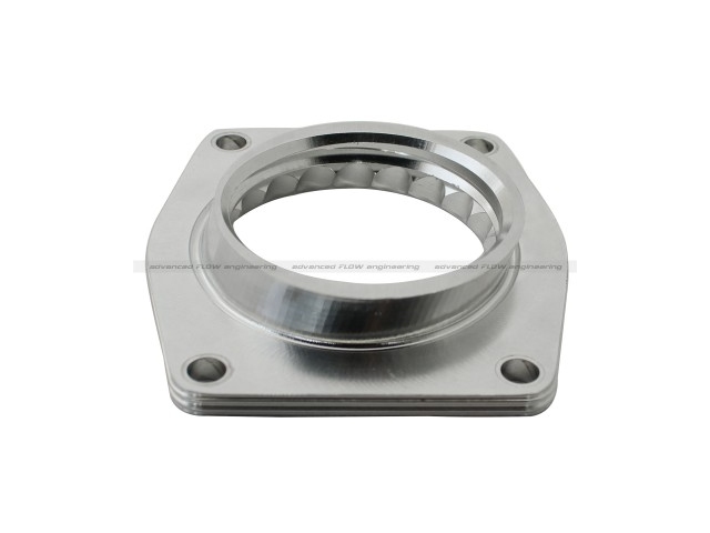 aFe POWER Silver Bullet Throttle Body Spacer (2014 Silverado & Sierra 5.3L V8) - Click Image to Close