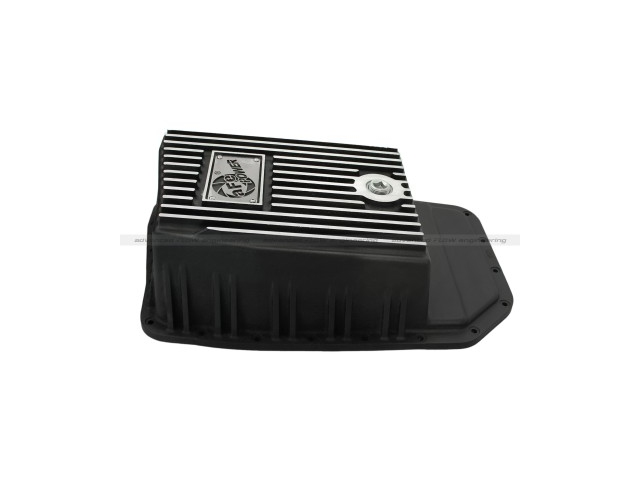 aFe POWER Transmission Pan, Machined Fins (2009-2016 FORD Truck 6R80) - Click Image to Close