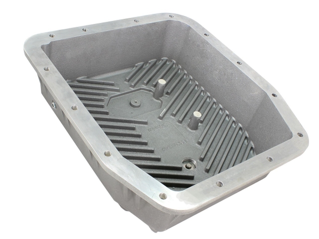 aFe POWER Transmission Pan, Machined Fins (1993-2008 FORD Truck AODE/4R70W) - Click Image to Close