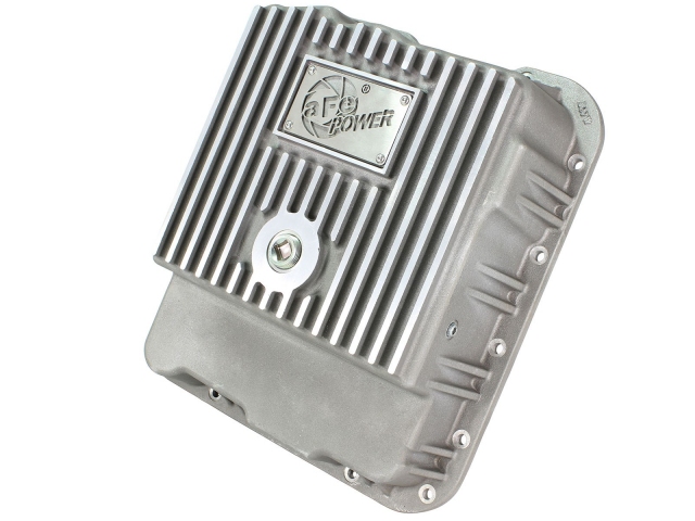 aFe POWER Transmission Pan, Machined Fins (1999-2015 GM Truck) - Click Image to Close