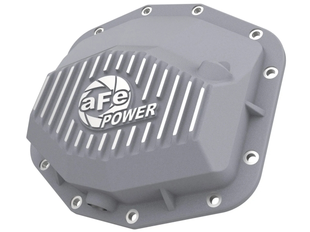 aFe POWER Rear Differential Cover w/ Machined Fins, Raw (RAM 1500 TRX & RHO)