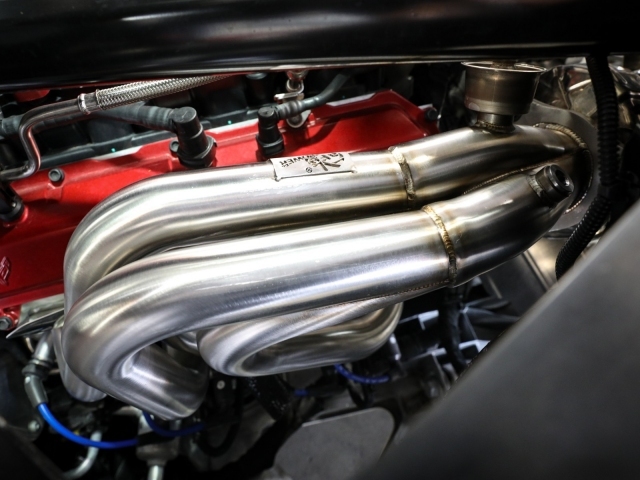 aFe POWER TWISTED STEEL Tri-Y Short Tube Headers, 1-7/8" - 2-1/8"- 2-3/4", Brushed Finish (2020-2021 Corvette Stingray)