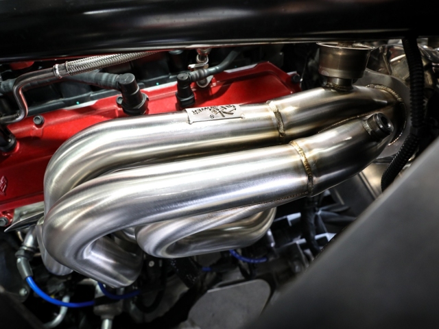 aFe POWER TWISTED STEEL Tri-Y Short Tube Headers, 1-7/8" - 2-1/8"- 2-3/4", Raw Finish (2020-2021 Corvette Stingray) - Click Image to Close