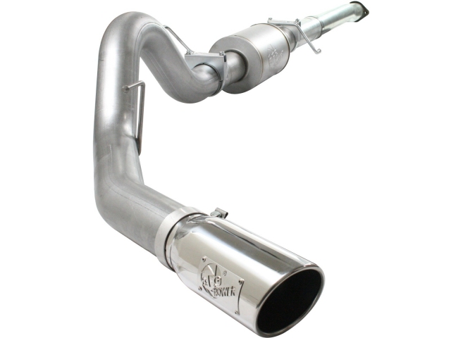 aFe POWER ATLAS Cat-Back Exhaust w/ Polished Tip (2011-2014 F-150 3.5L EcoBoost) - Click Image to Close