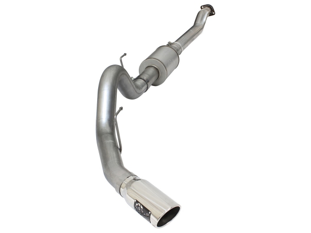 aFe POWER ATLAS Cat-Back Exhaust w/ Polished Tip (2015 F-150 2.7L & 3.5L EcoBoost) - Click Image to Close