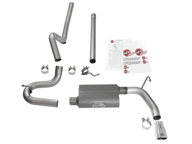 aFe POWER Scorpion Cat-Back Exhaust w/ Polished Tip (2007-2016 Wrangler JKU)