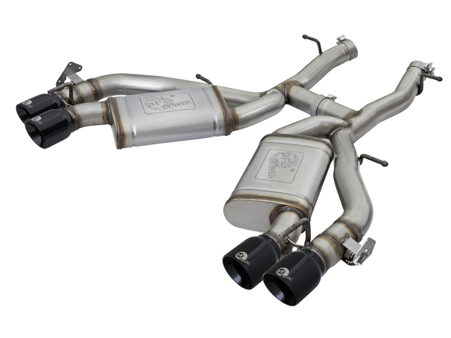 aFe POWER MACH Force XP Axle-Back Exhaust w/ Black Tips (2016-2019 Camaro SS)