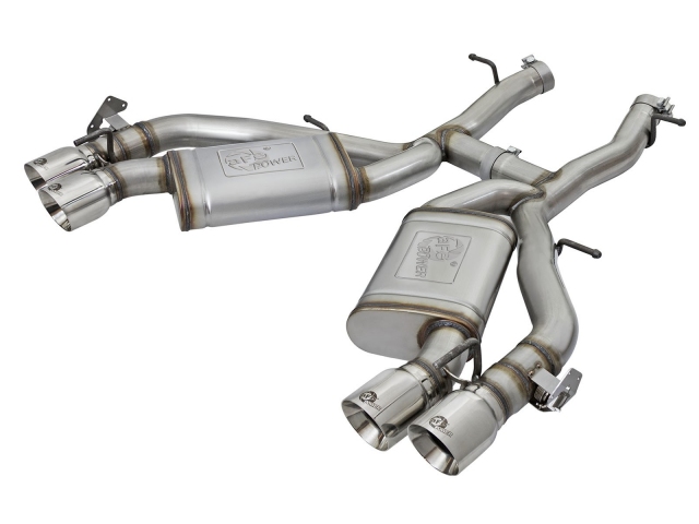 aFe POWER MACH Force XP Axle-Back Exhaust w/ Polished Tips (2016-2019 Camaro SS)