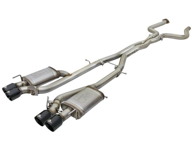 aFe POWER MACH Force XP Cat-Back Exhaust w/ Black Tips (2016-2017 ATS-V)