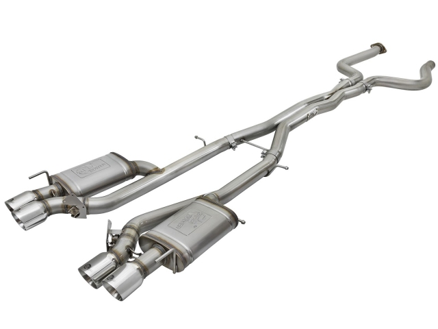 aFe POWER MACH Force XP Cat-Back Exhaust w/ Polished Tips (2016-2017 ATS-V)