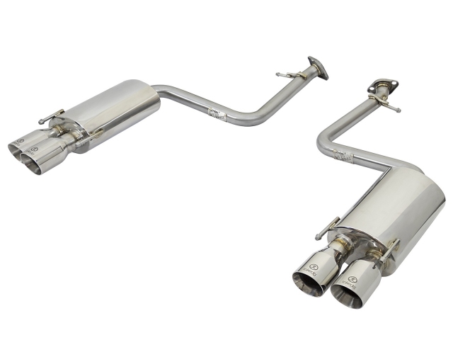 takeda Axle-Back Exhaust w/ Polished Tips (2016-2017 Lexus RC 200t & 2015-2017 Lexus RC 350) - Click Image to Close
