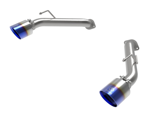 takeda Axle-Back Exhaust w/ Blue Flame Tips, 2-1/2" (2023 Nissan Z)