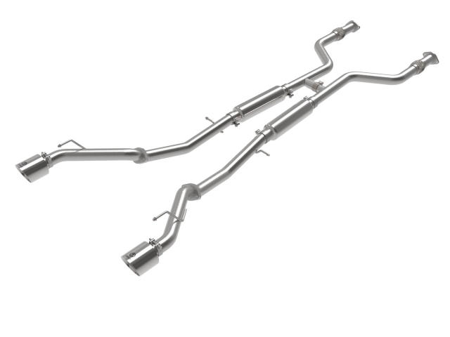 takeda Cat-Back Exhaust w/ Polished Tips, 2-1/2" (2023 Nissan Z) - Click Image to Close