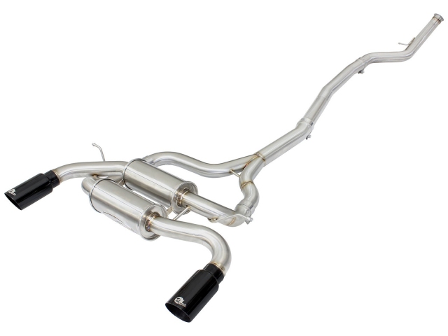 aFe POWER MACH Force XP Cat-Back Exhaust w/ Black Tips (2012-2014 335i & 2014-2016 435i) - Click Image to Close
