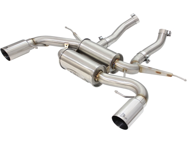 aFe POWER MACH Force XP Axle-Back Exhaust w/ Polished Tips (2007-2013 335i)