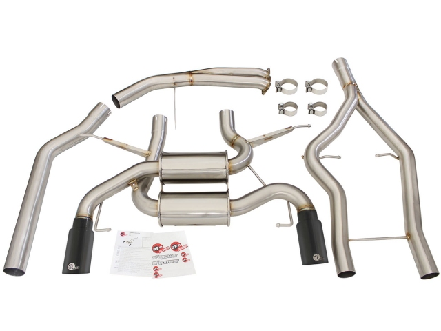 aFe POWER MACH Force XP Cat-Back Exhaust w/ Black Tips (2011-2013 335i)