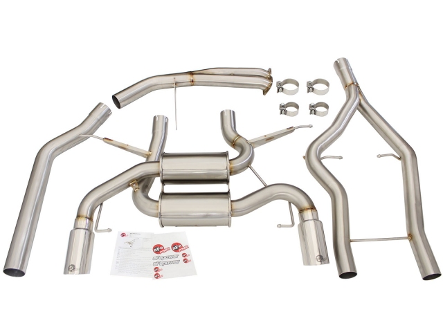 aFe POWER MACH Force XP Cat-Back Exhaust w/ Polished Tips (2011-2013 335i)