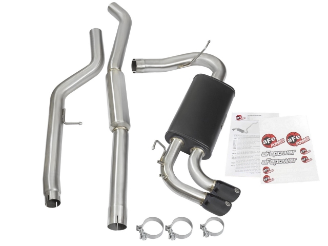 aFe POWER MACH Force XP Cat-Back Exhaust w/ Black Tips (2012-2016 328i & 428i) - Click Image to Close