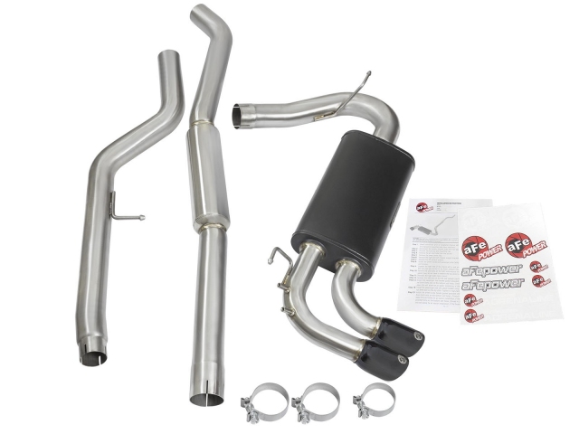 aFe POWER MACH Force XP Cat-Back Exhaust w/ Black Tips (2012-2016 328i & 428i)