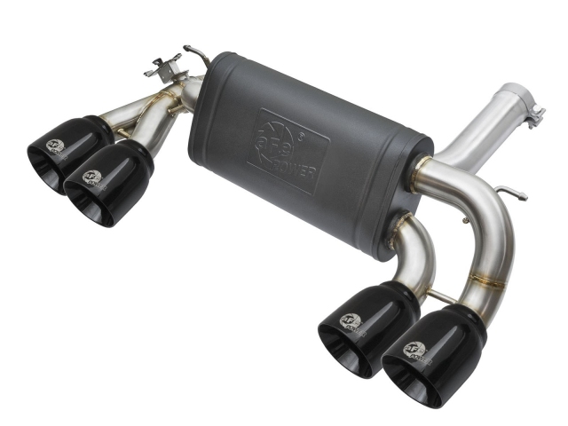 aFe POWER MACH Force XP Axle-Back Exhaust w/ Black Tips (2016-2017 M2)