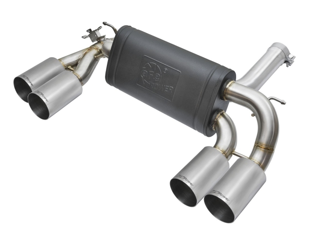 aFe POWER MACH Force XP Axle-Back Exhaust w/ Polished Tips (2016-2017 M2)