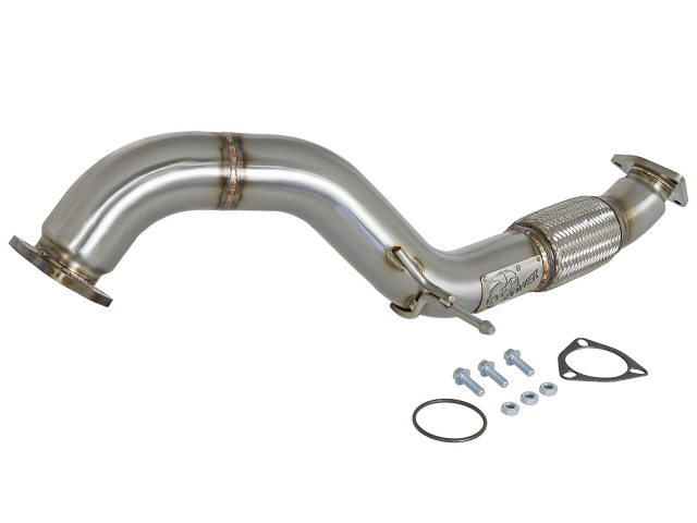 aFe POWER Twisted Steel Down-Pipe, RACE SERIES (2017 Civic Type-R)