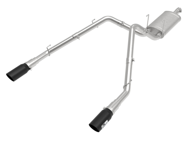 aFe POWER Apollo GT Series 3" 409 Stainless Steel Cat-Back Exhaust System, Black Tips (2009-2019 RAM 1500 5.7L HEMI)