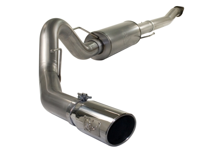 aFe POWER MACH Force XP Cat-Back Exhaust w/ Polished Tip (2011-2014 F-150 3.5L EcoBoost)
