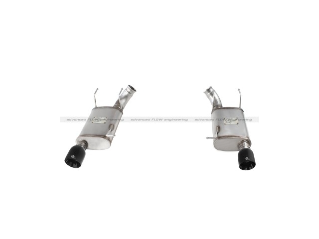 aFe POWER MACH Force XP Axle-Back Exhaust w/ Black Tips, 3" (2011-2014 Mustang GT)