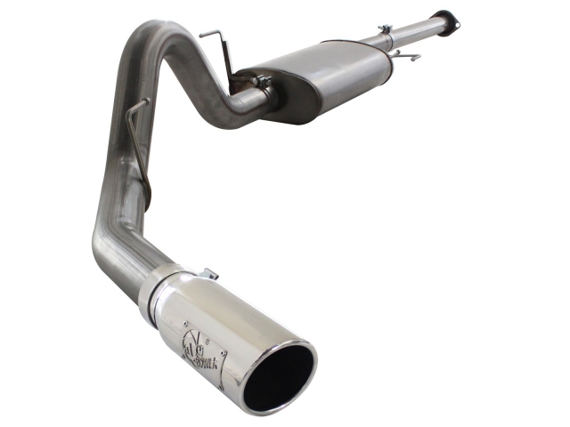 aFe POWER MACH Force XP Cat-Back Exhaust w/ Polished Tip (2011-2014 F-150 3.5L EcoBoost)