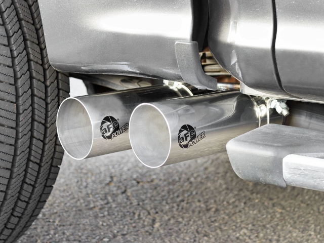 aFe POWER REBEL SERIES Cat-Back Exhaust w/ Polished Tips (2015-2016 F-150 2.7L & 3.5L EcoBoost & 5.0L COYOTE)