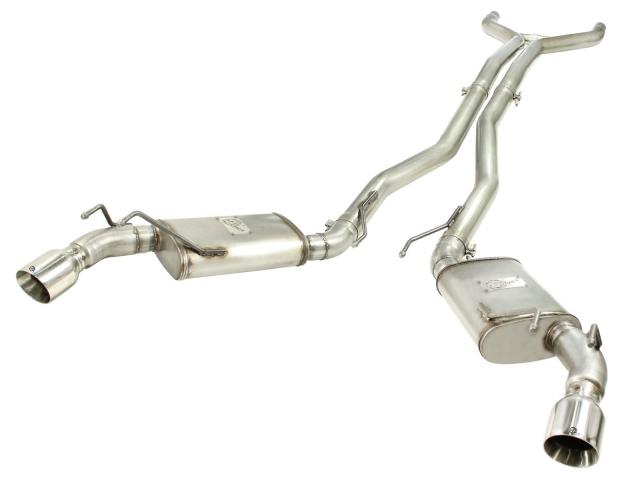 aFe POWER MACH Force XP Cat-Back Exhaust w/ Polished Tips, 3" (2010-2013 Camaro SS) - Click Image to Close